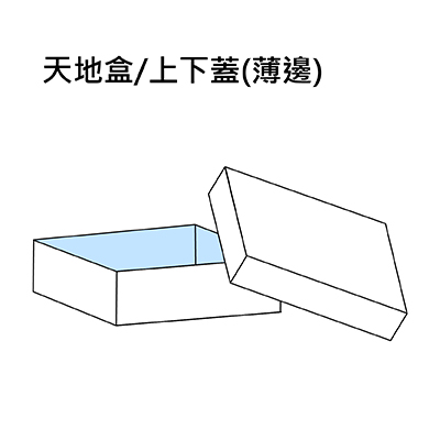 天地盒(薄邊)